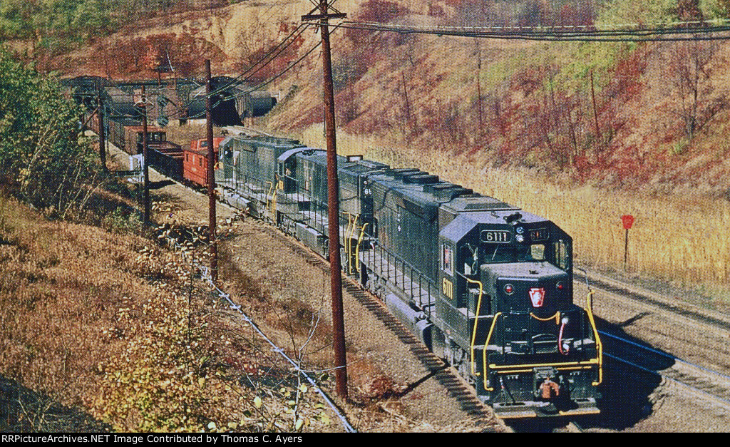 PRR Gallitzin Tunnels, 1966